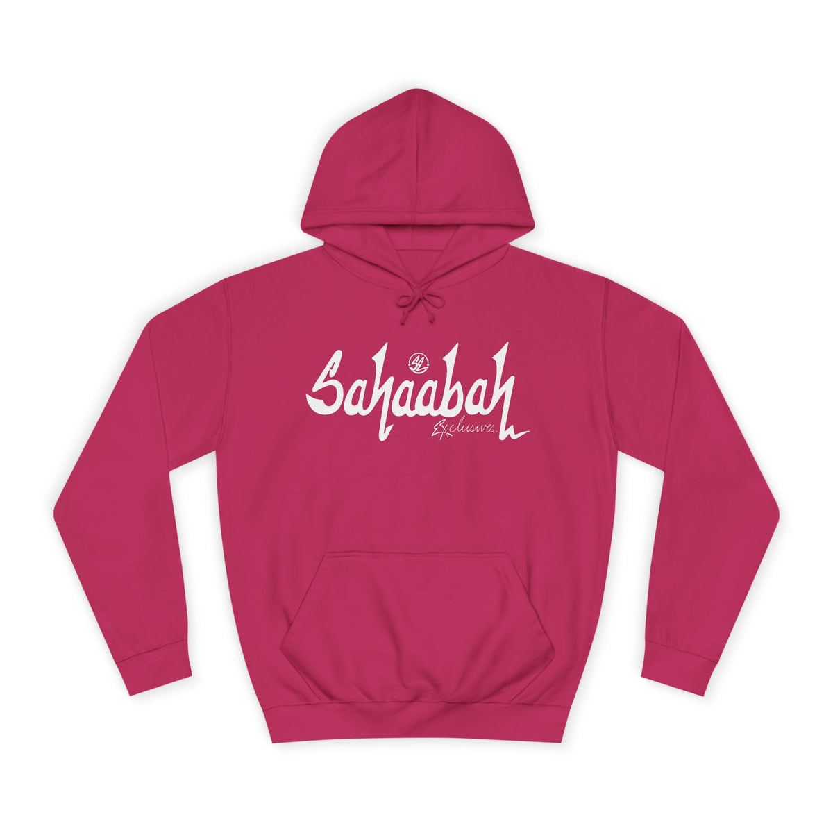 #23 Sahaabah Exclusives Throwback Hoodie — Cozy Script College Pullover