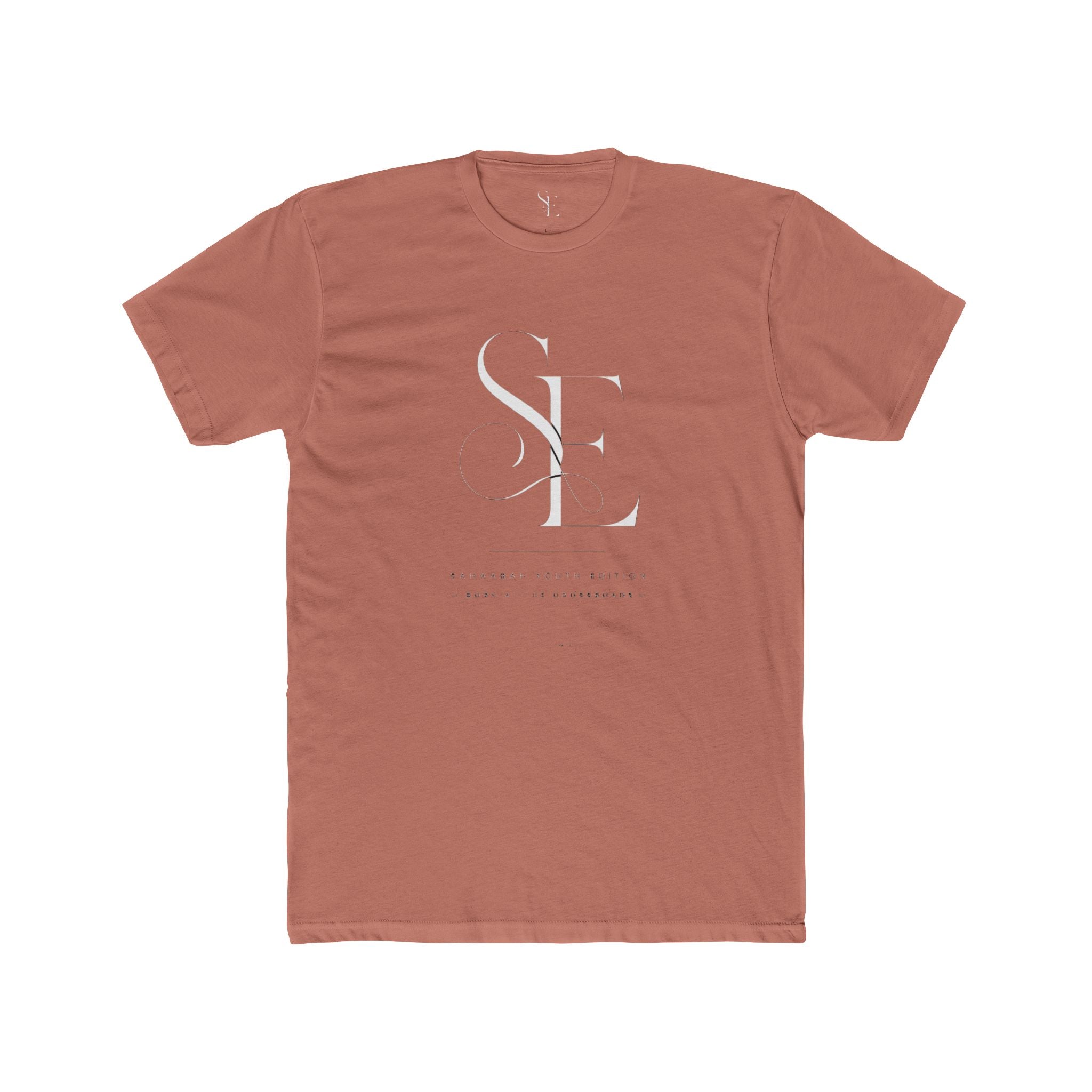 Sahaabah 'SE' Monogram Crew Tee Subtle Modern T-Shirt