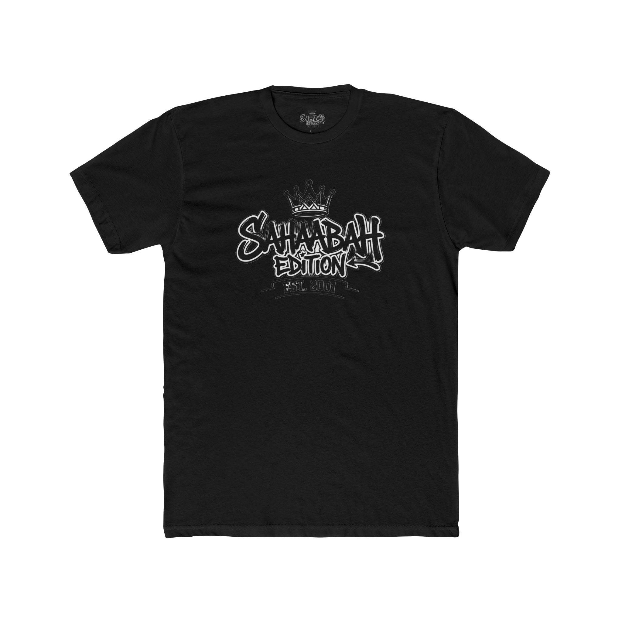 Crew Tee — "Sahabah Edition Crown" Designer Tee