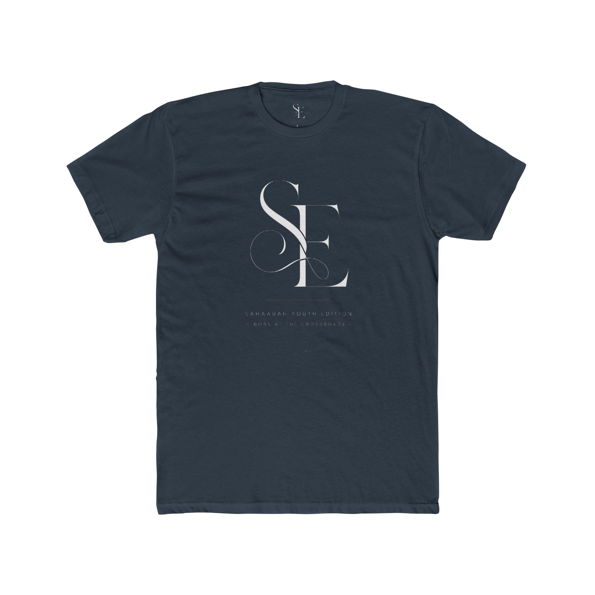 Sahaabah 'SE' Monogram Crew Tee Subtle Modern T-Shirt