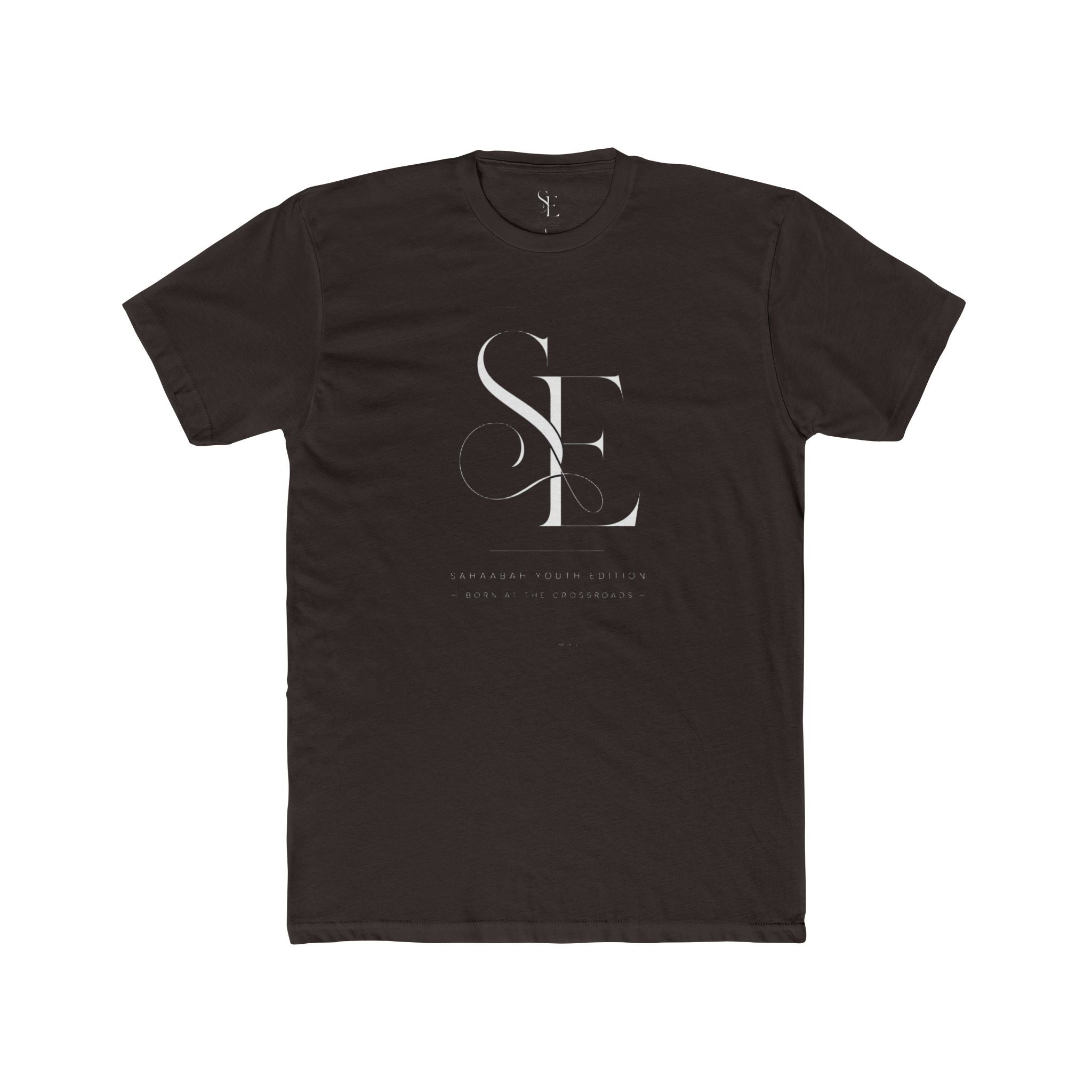 Sahaabah 'SE' Monogram Crew Tee Subtle Modern T-Shirt