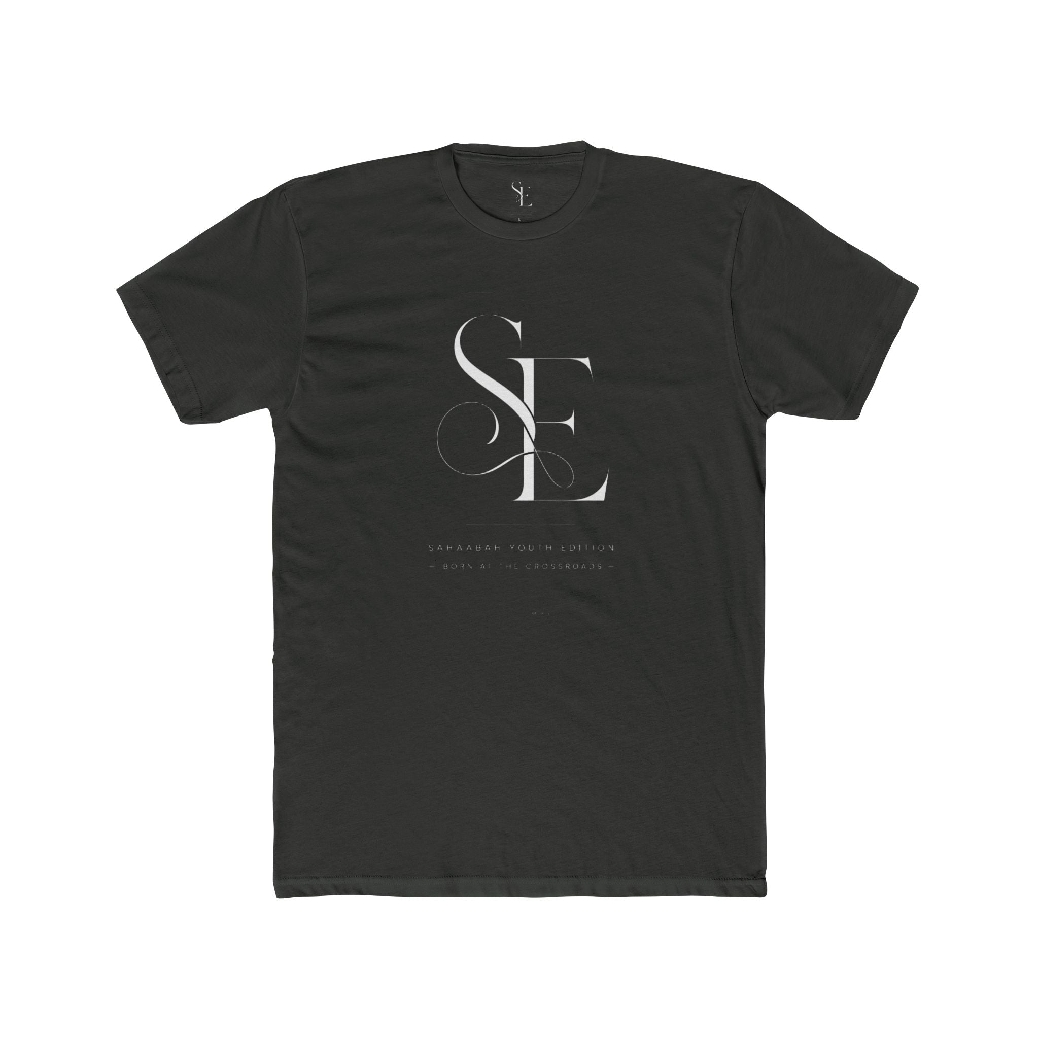 Sahaabah 'SE' Monogram Crew Tee Subtle Modern T-Shirt