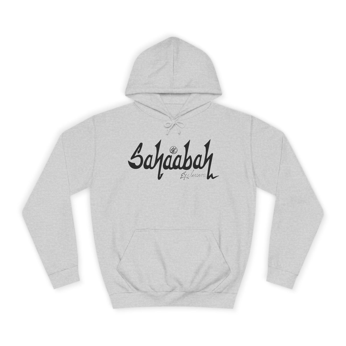 #24 Sahaabah Exclusives Throwback Hoodie — Cozy Script College Pullover