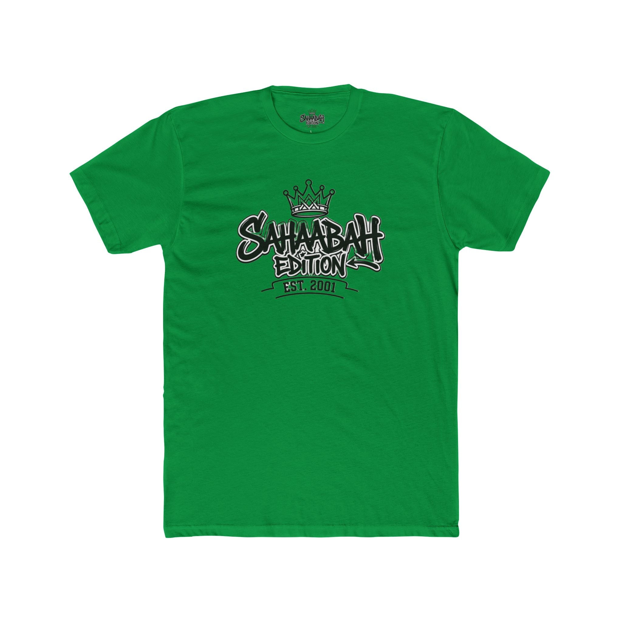 Crew Tee — "Sahabah Edition Crown" Designer Tee