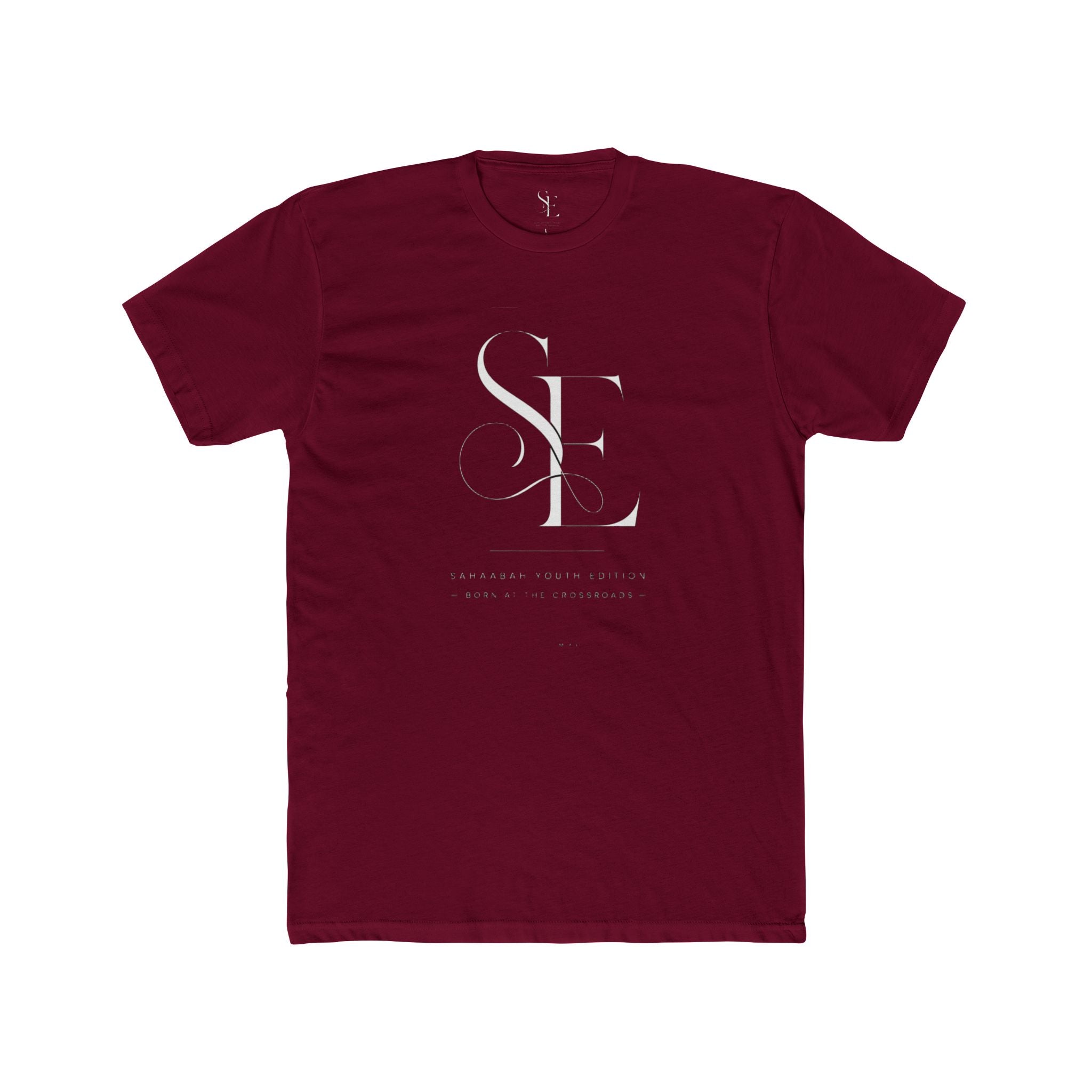 Sahaabah 'SE' Monogram Crew Tee Subtle Modern T-Shirt