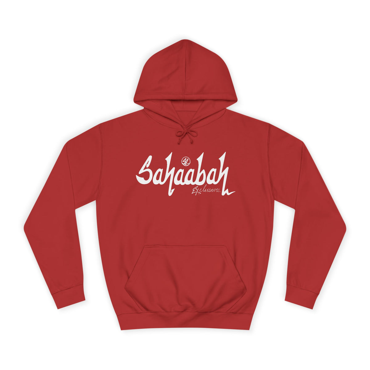 #23 Sahaabah Exclusives Throwback Hoodie — Cozy Script College Pullover