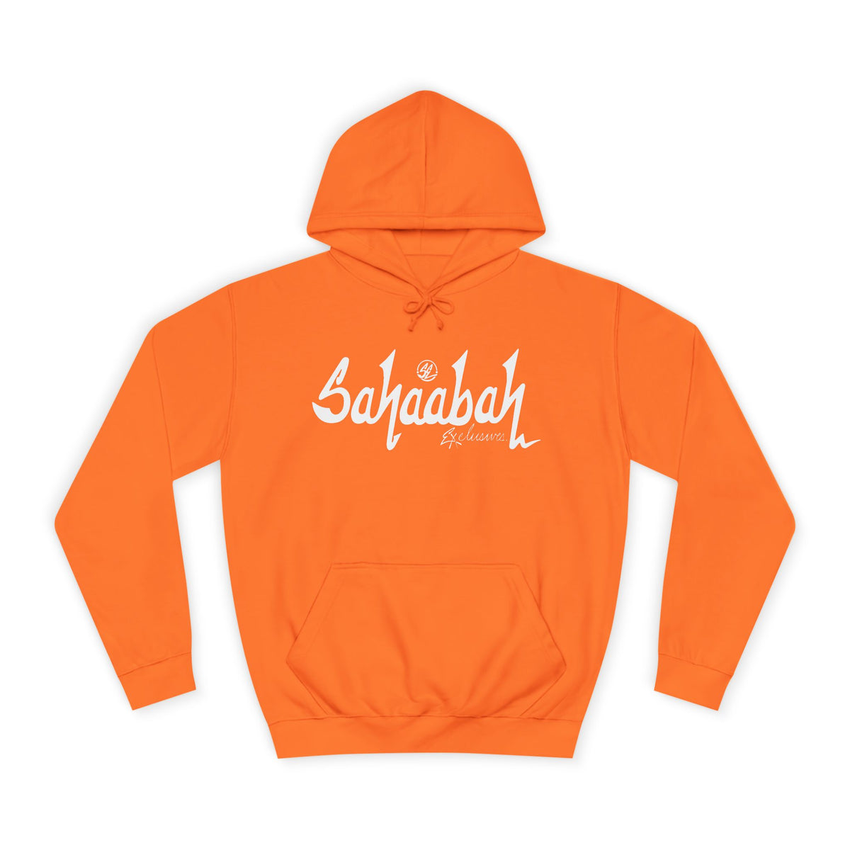 #23 Sahaabah Exclusives Throwback Hoodie — Cozy Script College Pullover
