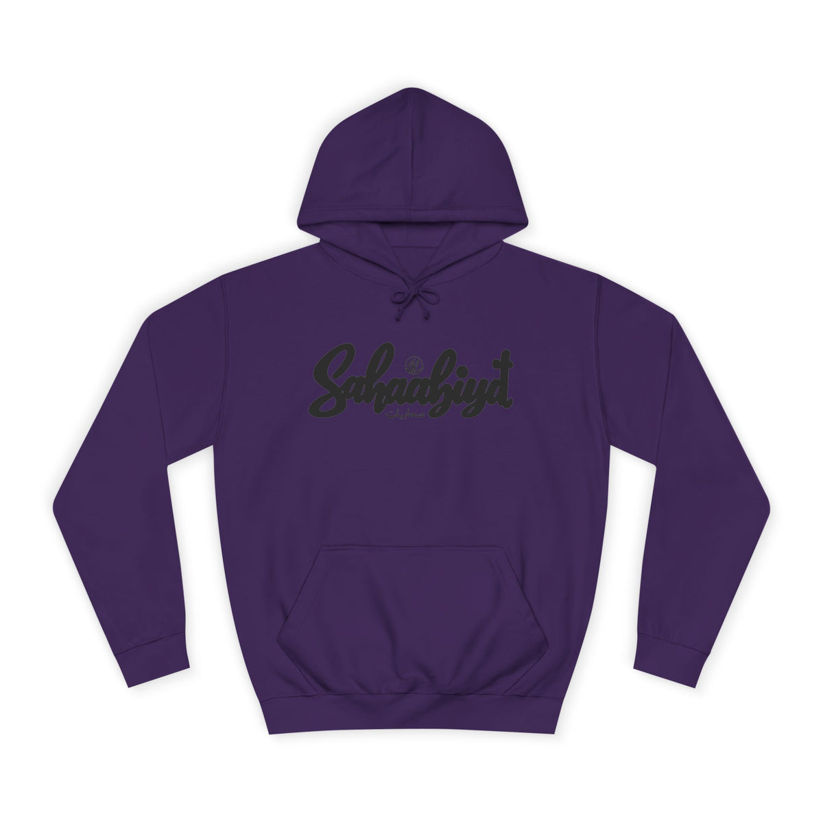 #09# Sahaabiyat Arabic Hoodie — Cozy Script College Pullover