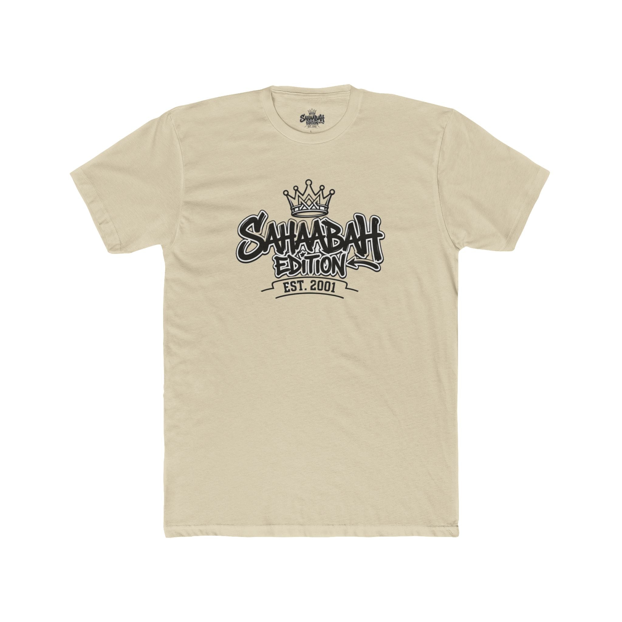Crew Tee — "Sahabah Edition Crown" Designer Tee