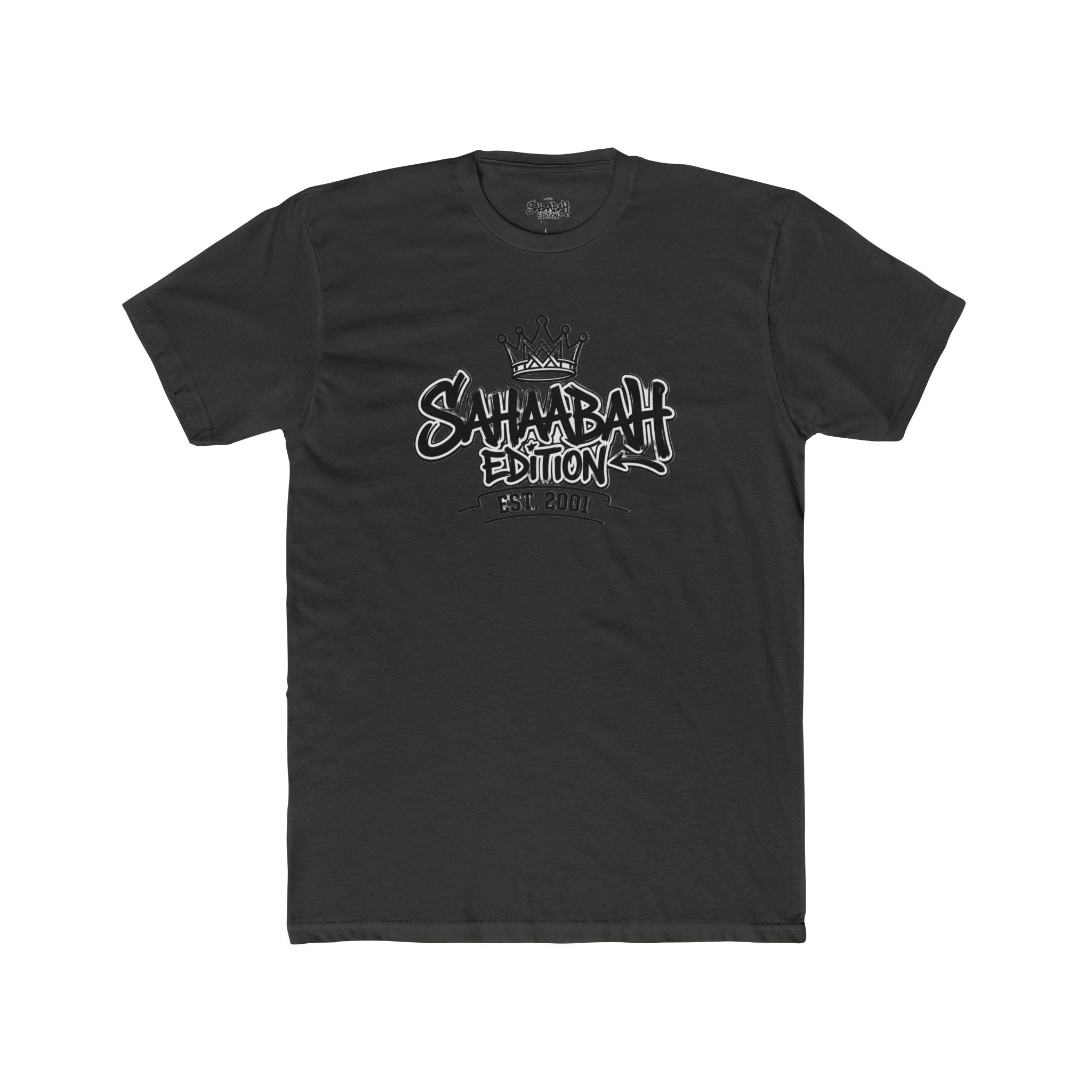 Crew Tee — "Sahabah Edition Crown" Designer Tee