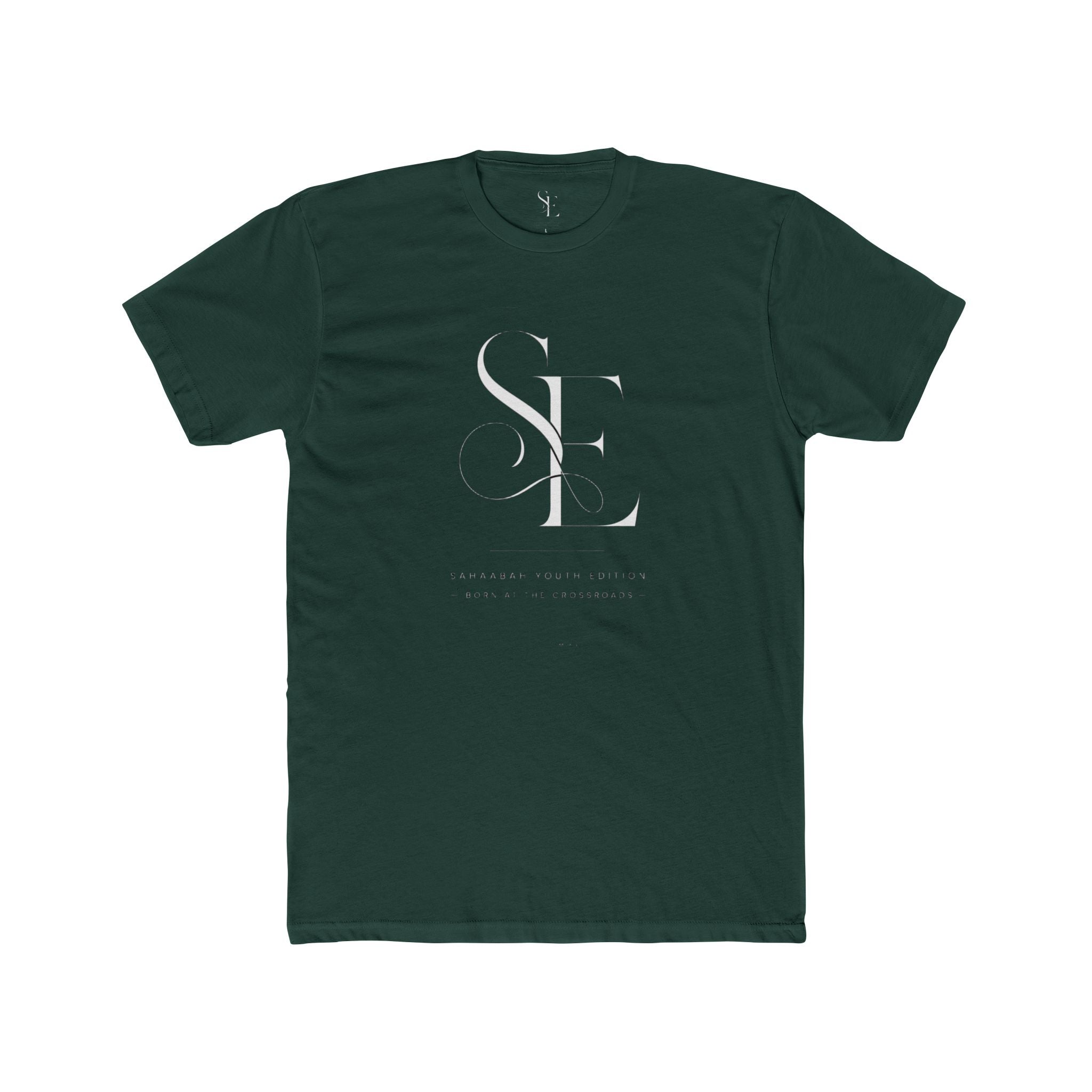 Sahaabah 'SE' Monogram Crew Tee Subtle Modern T-Shirt