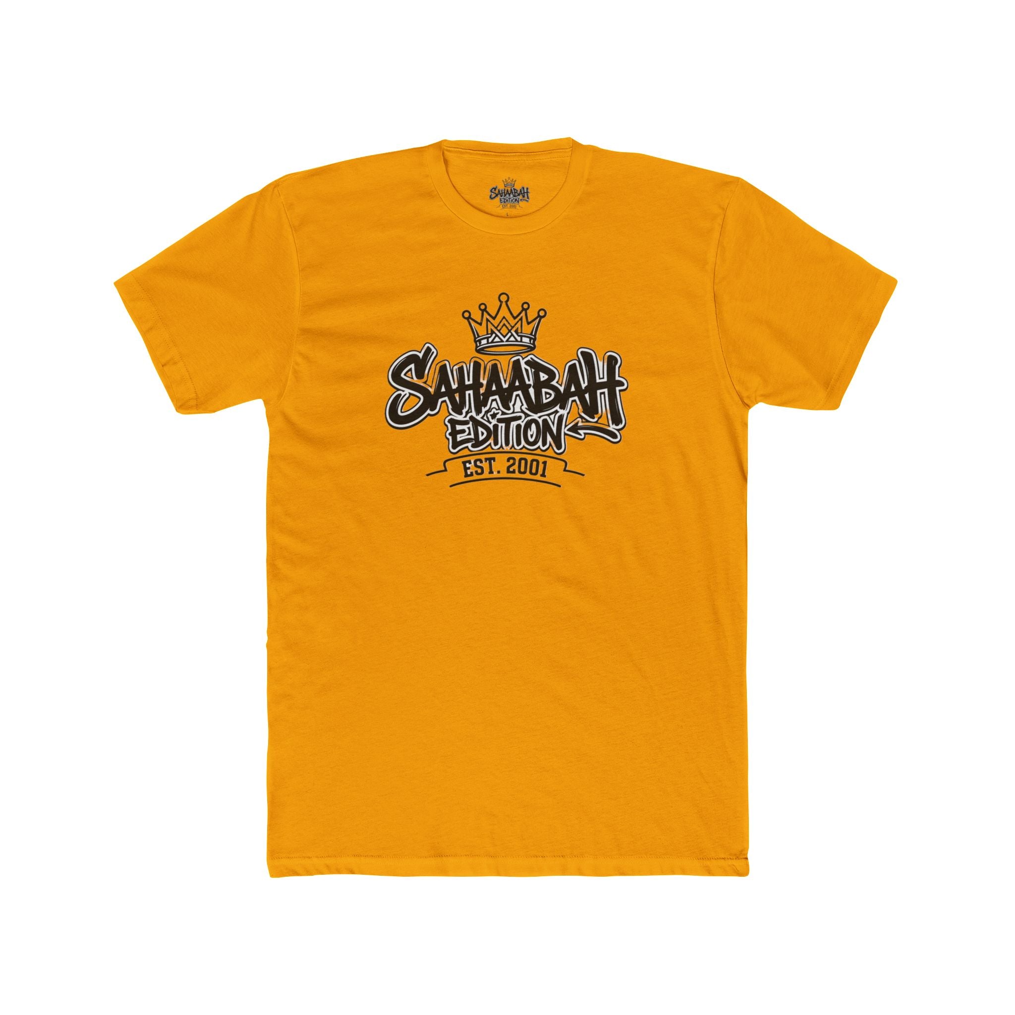 Crew Tee — "Sahabah Edition Crown" Designer Tee