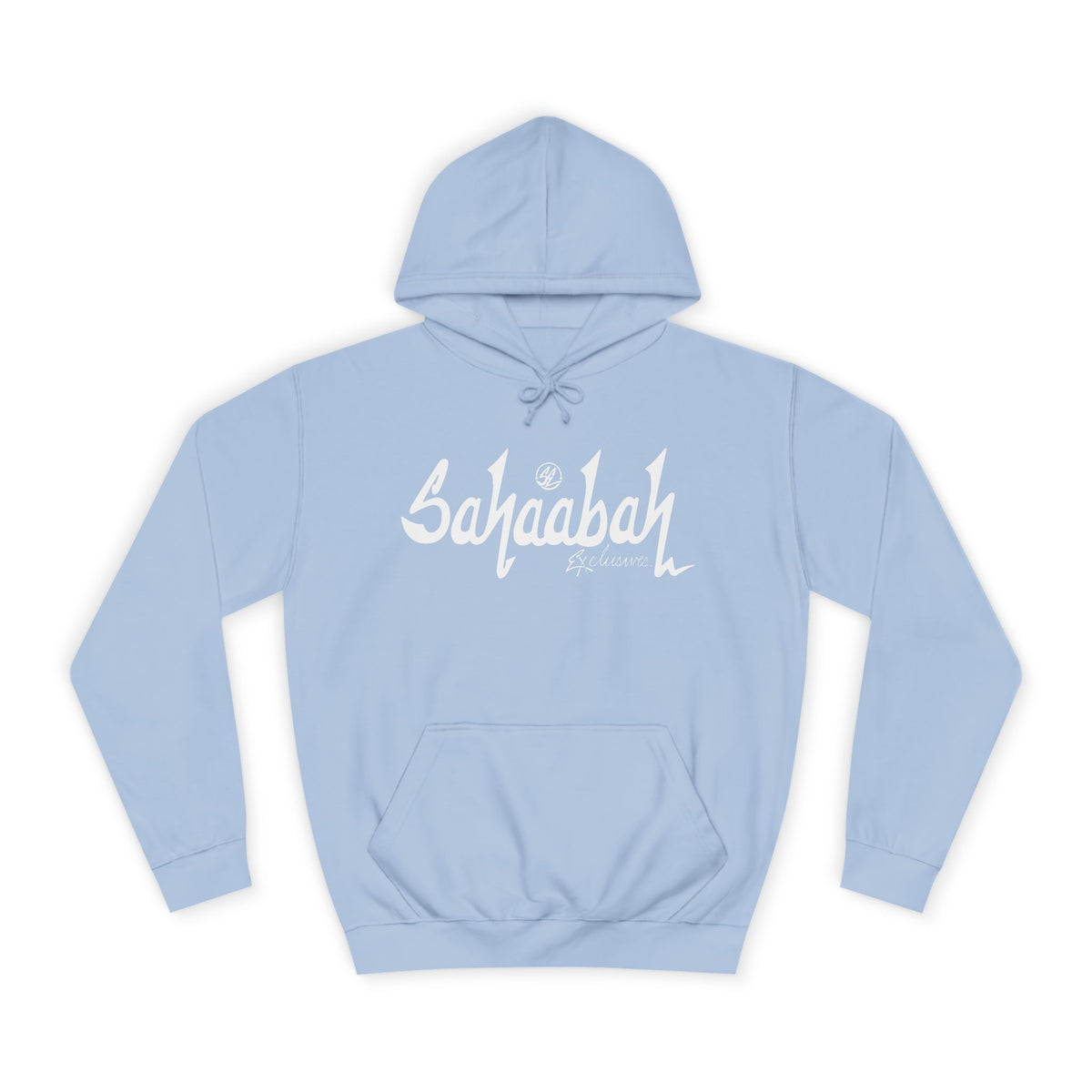 #23 Sahaabah Exclusives Throwback Hoodie — Cozy Script College Pullover