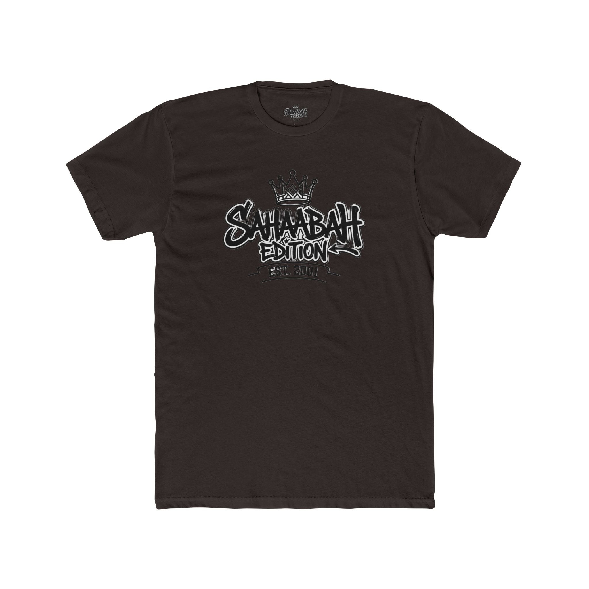 Crew Tee — "Sahabah Edition Crown" Designer Tee