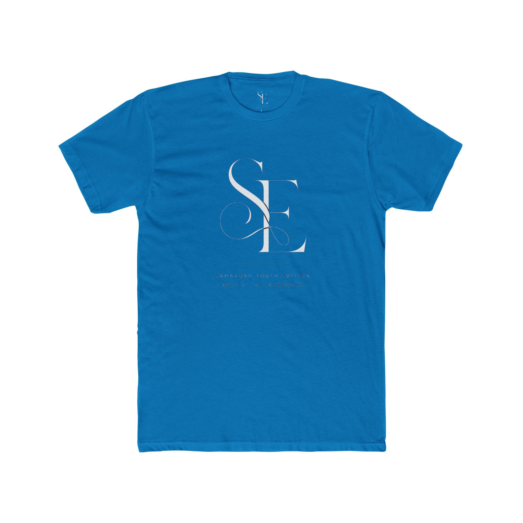 Sahaabah 'SE' Monogram Crew Tee Subtle Modern T-Shirt