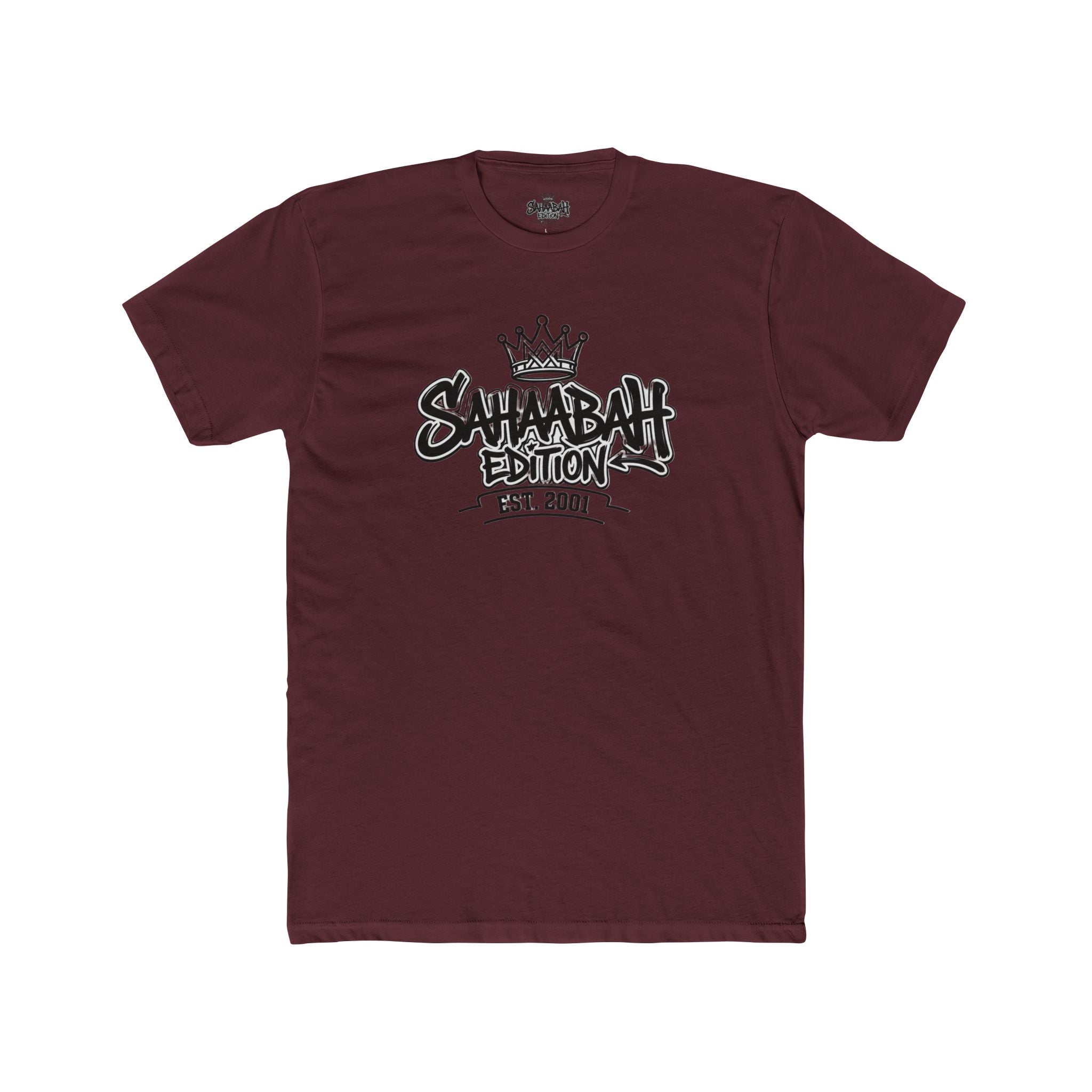 Crew Tee — "Sahabah Edition Crown" Designer Tee