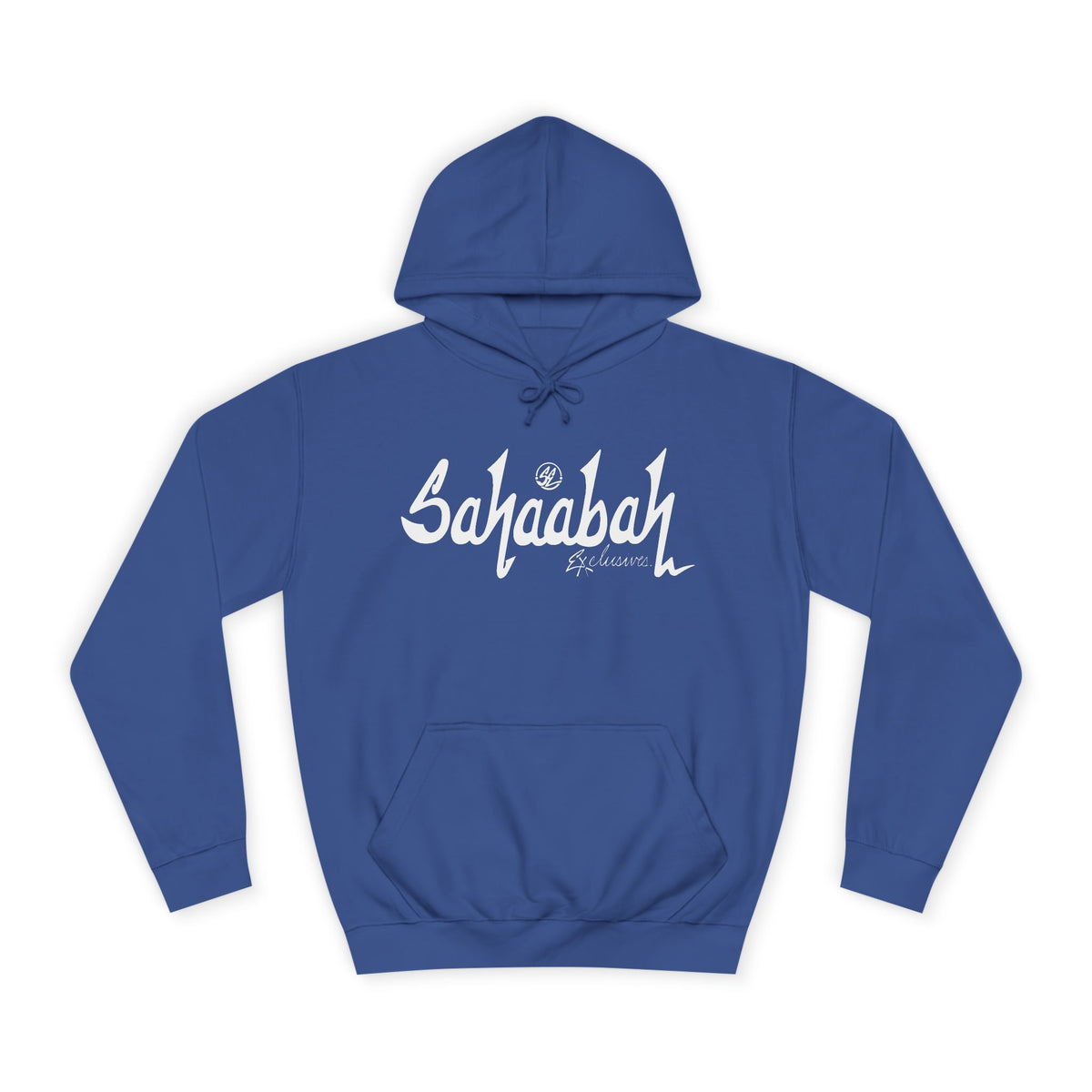 #23 Sahaabah Exclusives Throwback Hoodie — Cozy Script College Pullover
