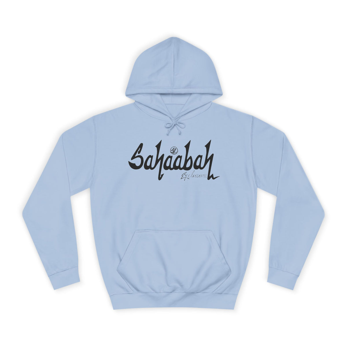 #24 Sahaabah Exclusives Throwback Hoodie — Cozy Script College Pullover