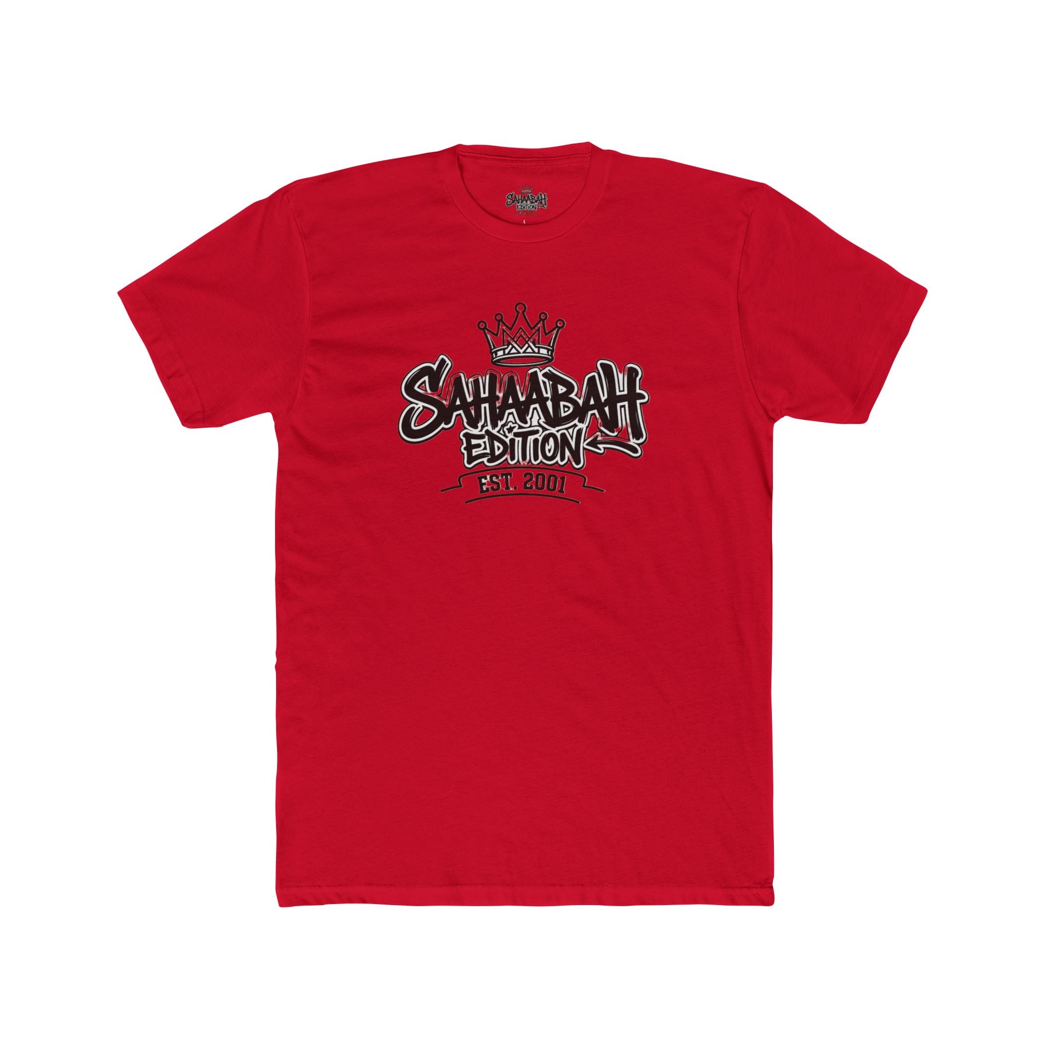 Crew Tee — "Sahabah Edition Crown" Designer Tee