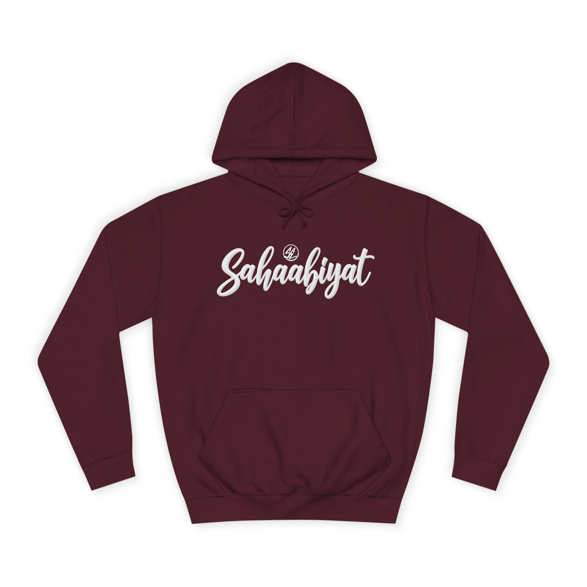 Sahaabiyat Hoodie — Cozy Script College Pullover