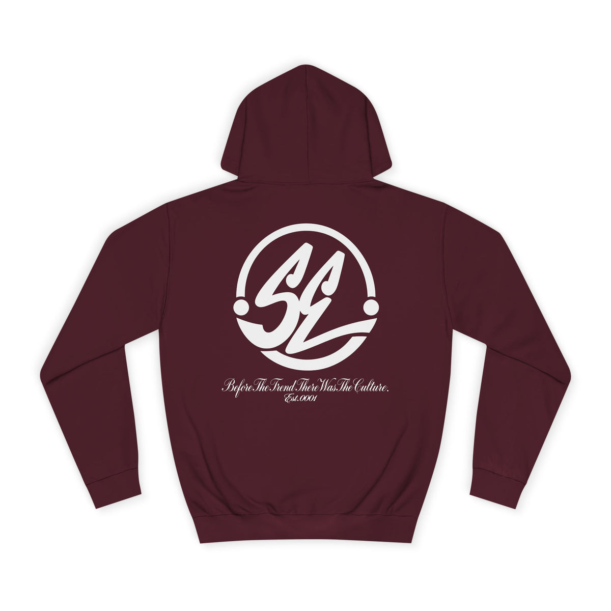 #29 Sahaabah Exclusives Arabic Script SE And Before The Trend On The Back Hoodie — Cozy Script College Pullover
