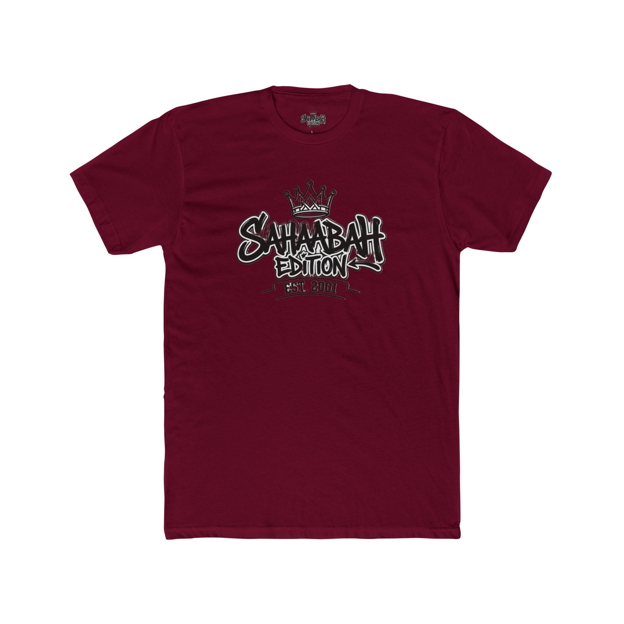 Crew Tee — "Sahabah Edition Crown" Designer Tee