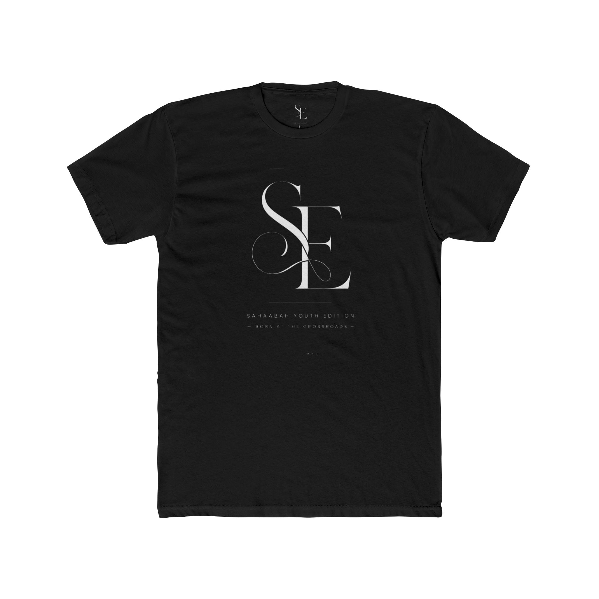 Sahaabah 'SE' Monogram Crew Tee Subtle Modern T-Shirt
