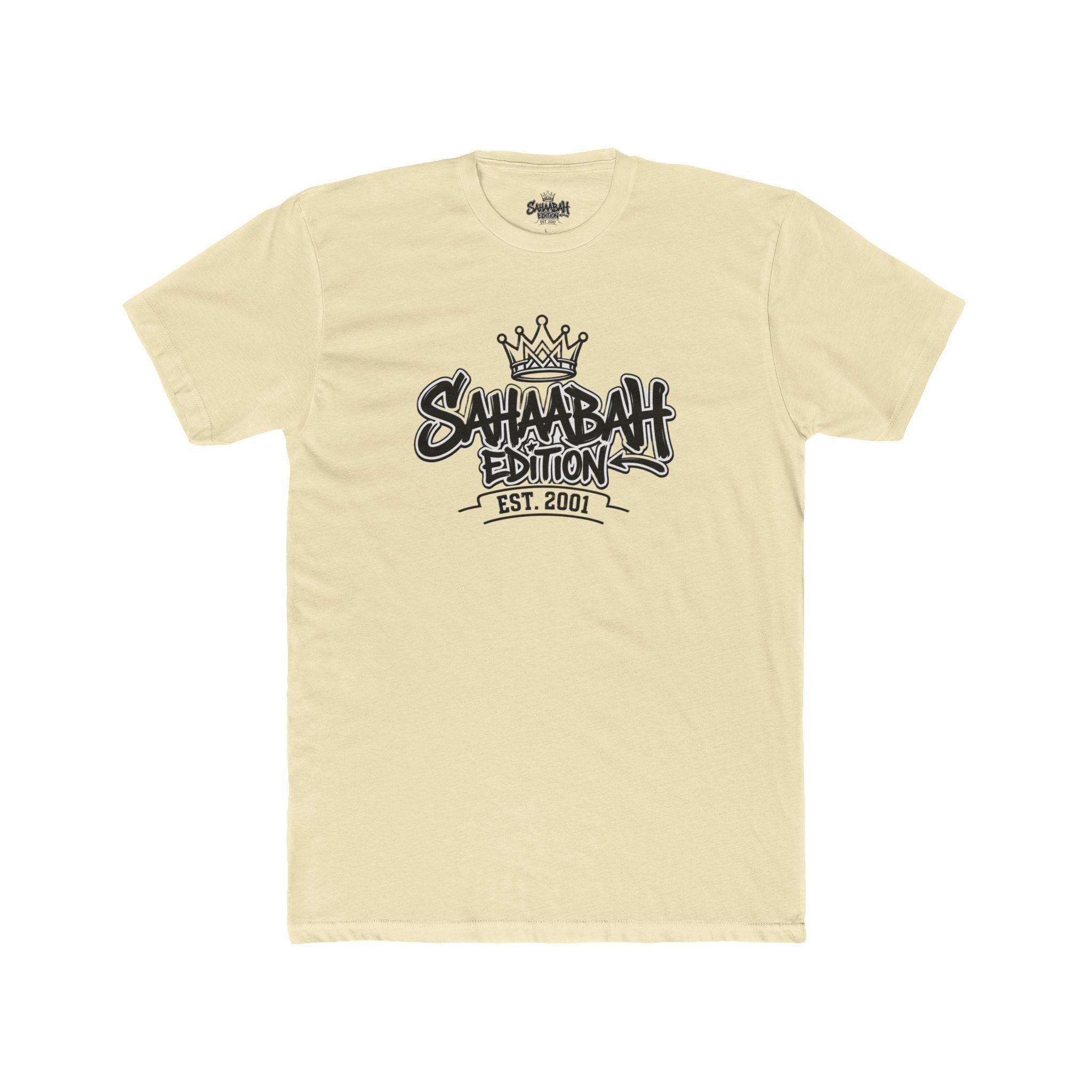 Crew Tee — "Sahabah Edition Crown" Designer Tee