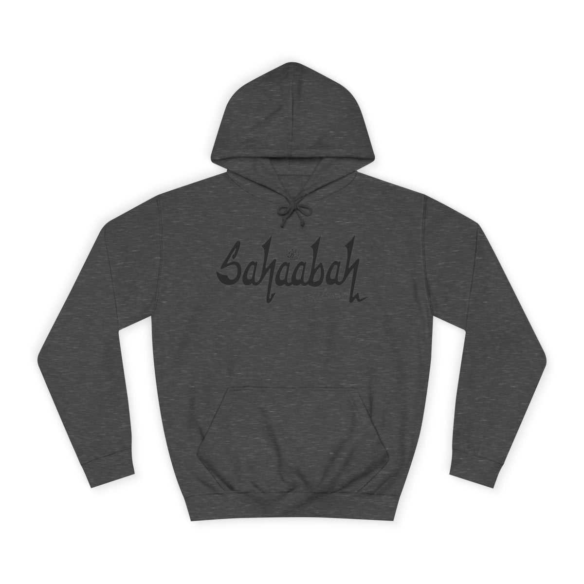 #24 Sahaabah Exclusives Throwback Hoodie — Cozy Script College Pullover