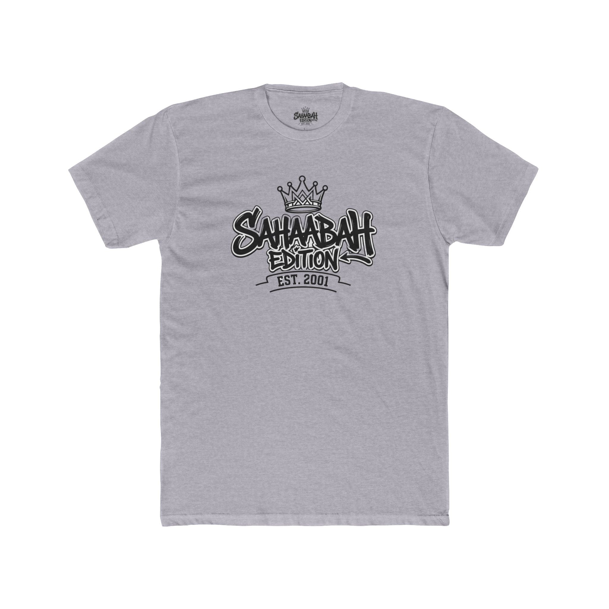 Crew Tee — "Sahabah Edition Crown" Designer Tee