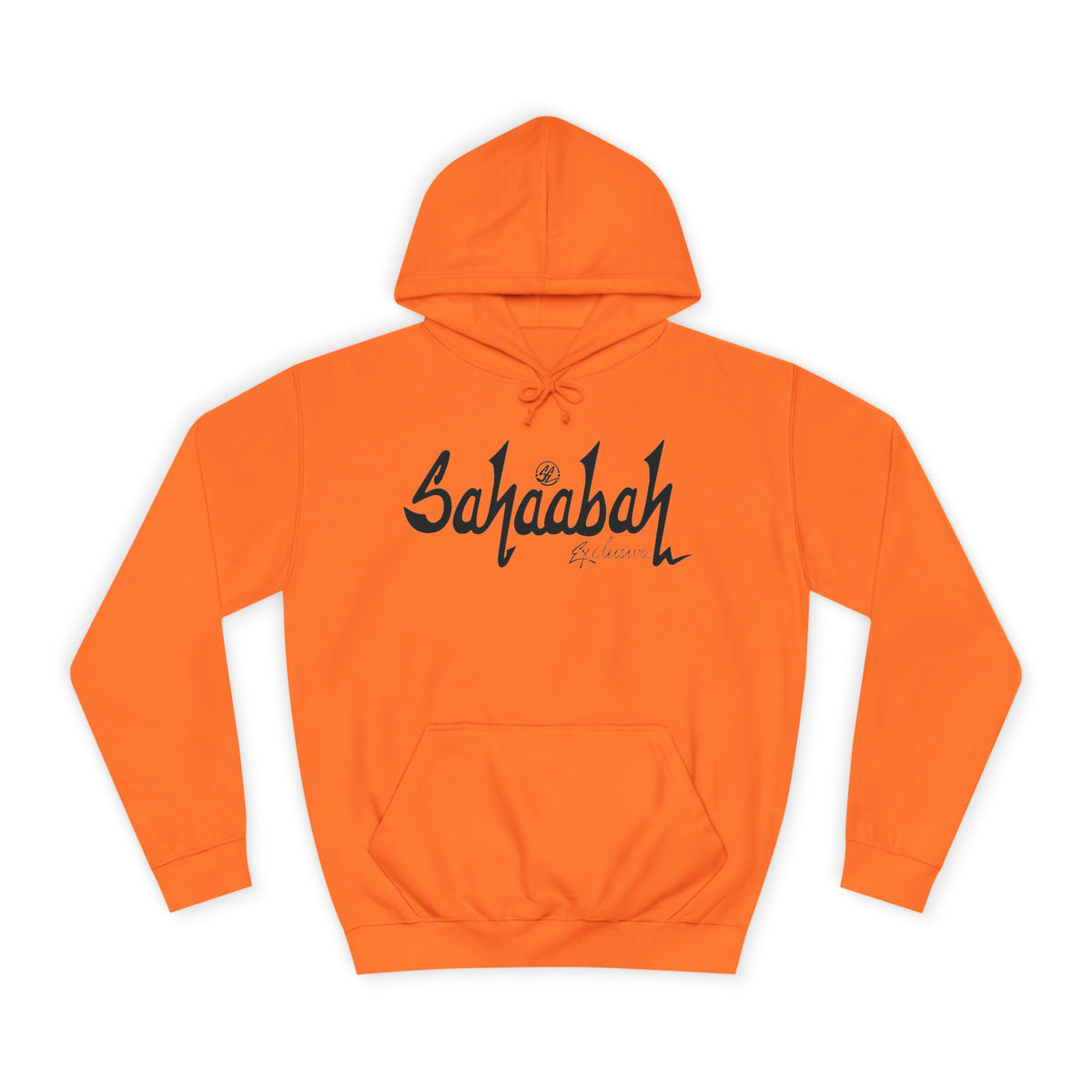 #24 Sahaabah Exclusives Throwback Hoodie — Cozy Script College Pullover