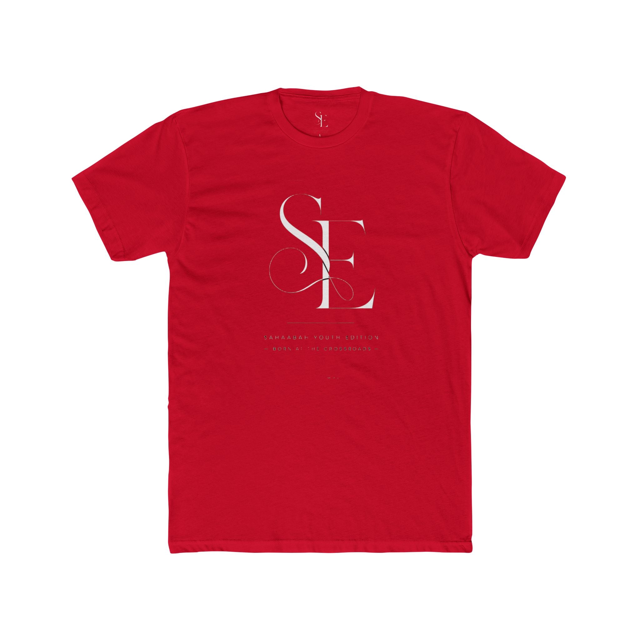 Sahaabah 'SE' Monogram Crew Tee Subtle Modern T-Shirt