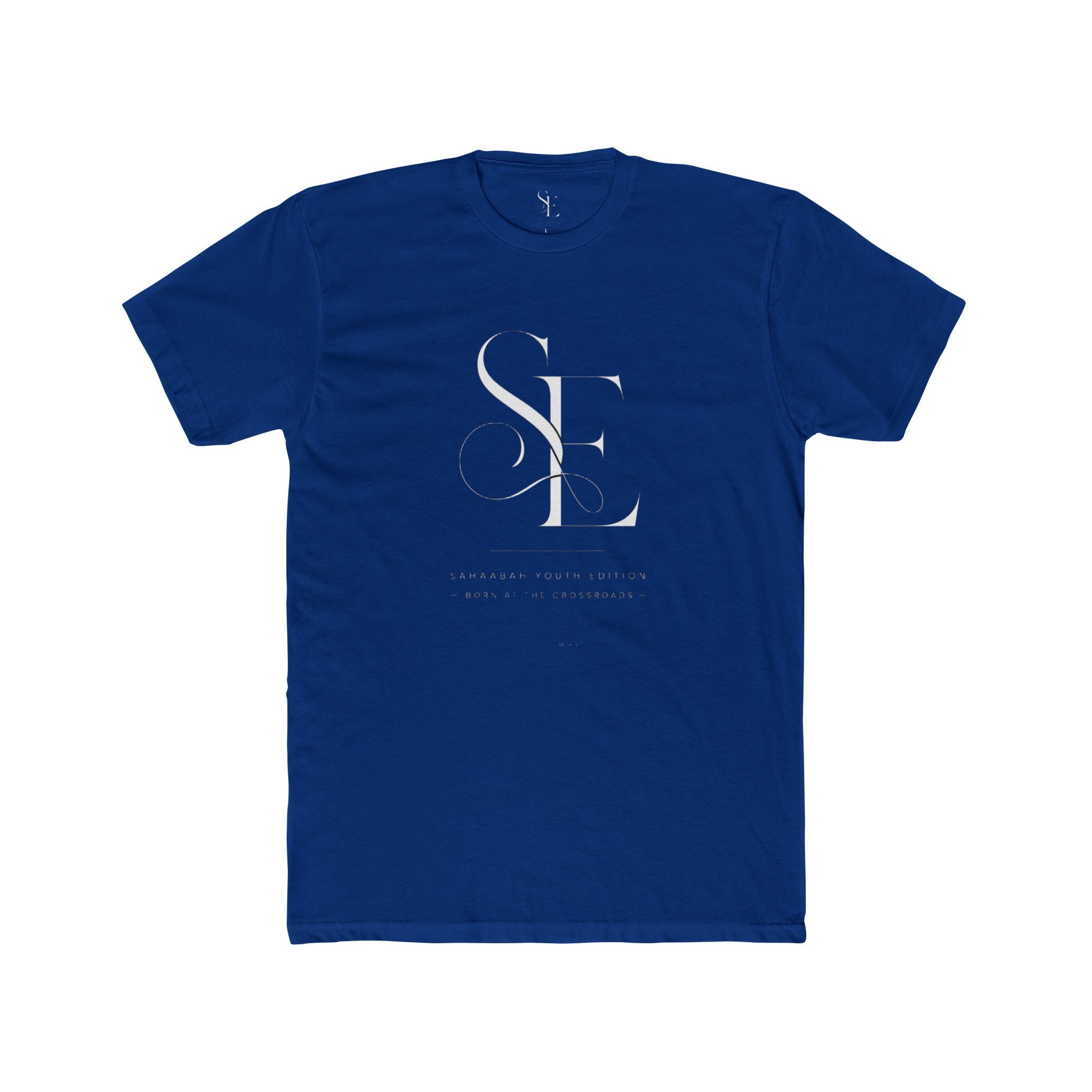 Sahaabah 'SE' Monogram Crew Tee Subtle Modern T-Shirt
