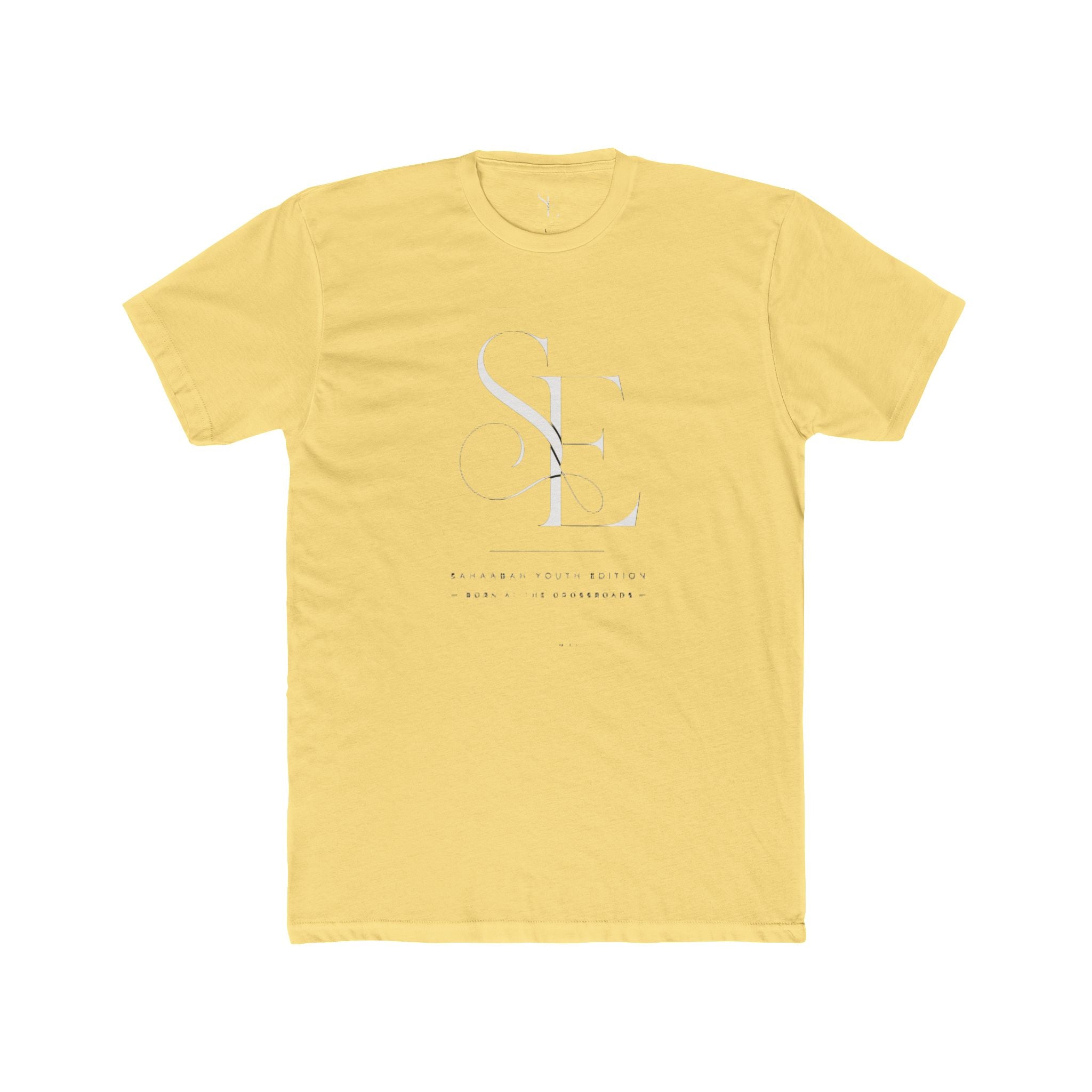 Sahaabah 'SE' Monogram Crew Tee Subtle Modern T-Shirt