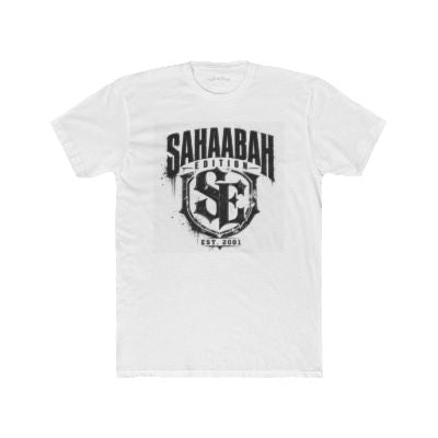 Sahaabah Shield T-Shirt — Vintage Crest Designer Tee